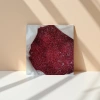Red crushed stone particle garden landscaping, paving, decorative stone and gardening materials details Picture